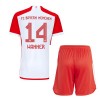 Maglia ufficiale FC Bayern Monaco Wanner 14 Casa 2023-24 per Bambino